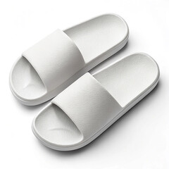 Foam recovery slides isolated on white background