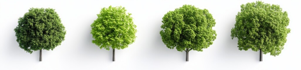 Four Stages of Tree Growth