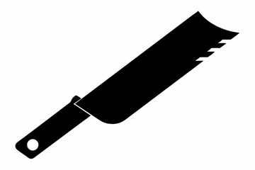 Utility Knife Blade Replacement Silhouette vector illustration