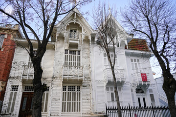 Old building in Buyuk Ada, Istanbul, Turkiye