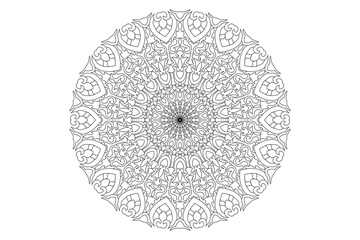 Mandala Design with Beautiful Work