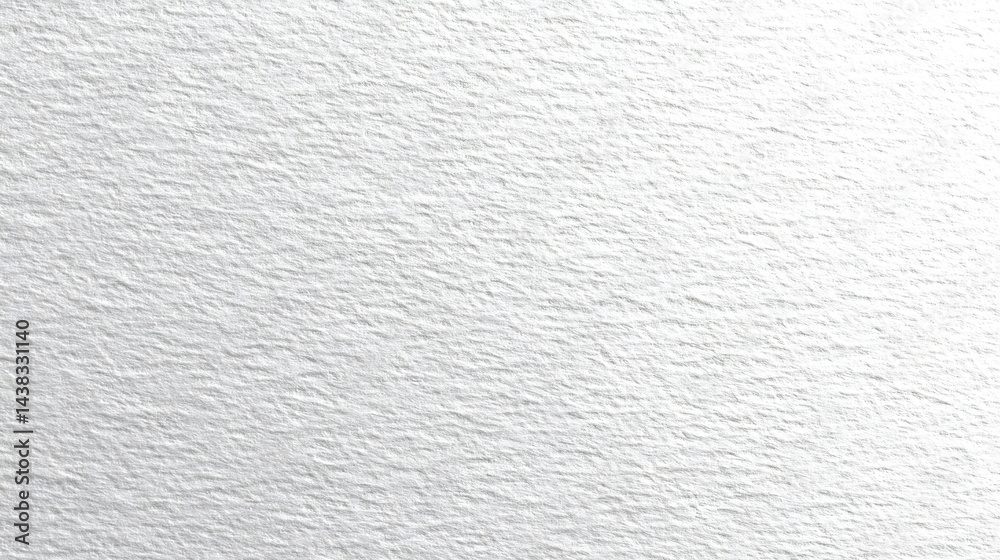 Aufkleber Plain white textured paper background ideal for artistic projects and presentations in various creative industries : Generative AI
