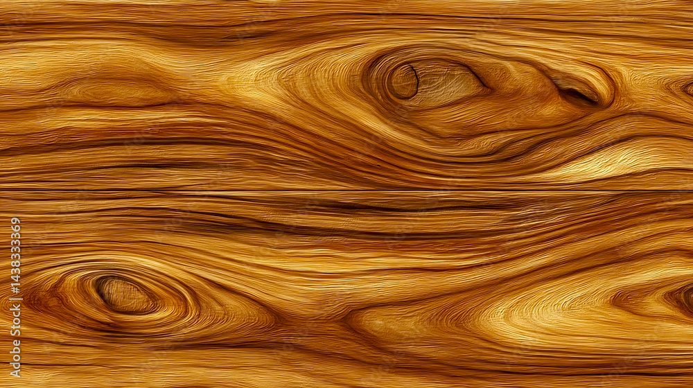 Leinwandbilder closeup view of a beautiful wooden surface displaying intricate grain patterns and textures : genera
