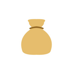 Money burlap bag currency finance cash vector symbol illustration icon symbol sign sack euro