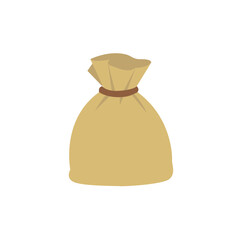 Money burlap bag currency finance cash vector symbol illustration icon symbol sign sack euro
