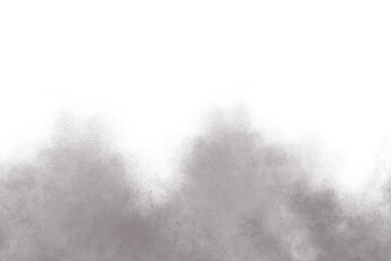High-res isolated dust, sand, smoke, and cloud particles on transparent background. Brown sandstorm, smog, and dust explosion effects, perfect for compositing, overlays, and PNG design elements     