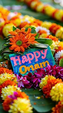 Onam celebration: harvest joy, pookalam, sadya, traditional meal, religious festivity, Thiruvonam observance Puli Kali dance, Malayali culture, festive traditions, harvest feast cultural significance.