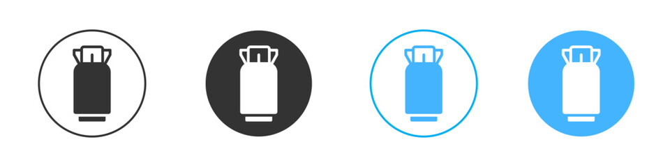 LPG icon simple flat vector icon pack