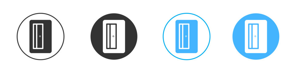 Sharpener icon simple flat vector icon pack