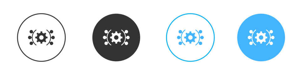 Function icon simple flat vector icon pack