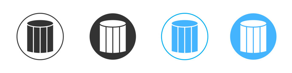 Air filter icon simple flat vector icon pack