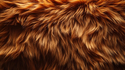 Naklejka premium Brown Fur Texture Background