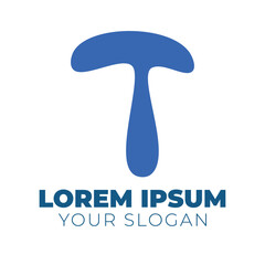 T letter logo for business and company identity