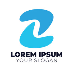 Z letter logo for business and company identity