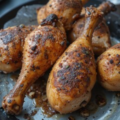 roasted chicken with potatoes