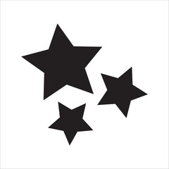 Star Icon set. rating icon vector. favourite star icon on white background