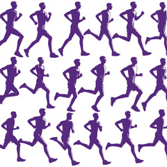 silhouettes of people dancing