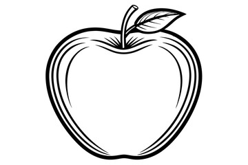 Minimalist Vector Line Art of Fruits | Black and White Fruit Illustration | Logo Icon Clipart Design