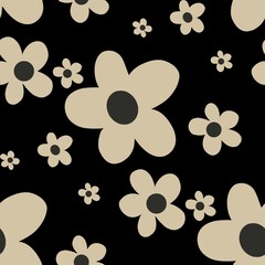 seamless pattern with flowers