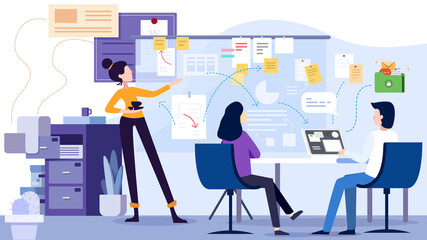 flat office business