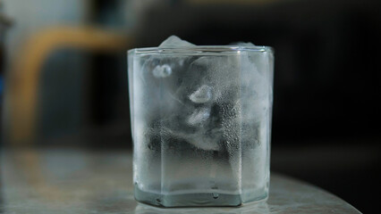 Clean water glass, healthy drinking water, drinking water, natural mineral water