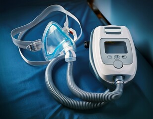 sleep apnea therapy cpap machine with mask
