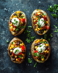 Baked Potato Bar: A Flavorful Fiesta