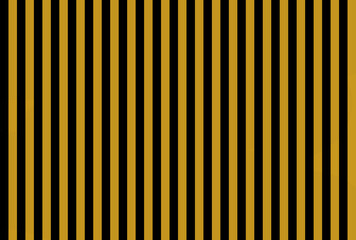 Shocking GoldenRod  color and black color background with lines. traditional vertical striped background texture..