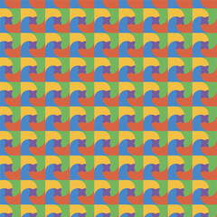 Geometric Vector Pattern 8 for wrapper design, packaging or printing on textiles, clothes