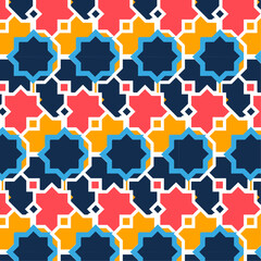 Colorful  Seamless Pattern Set design
