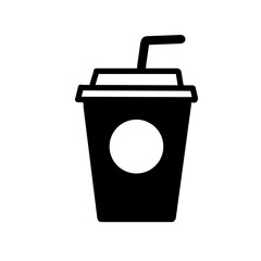 plastic cup with coffee