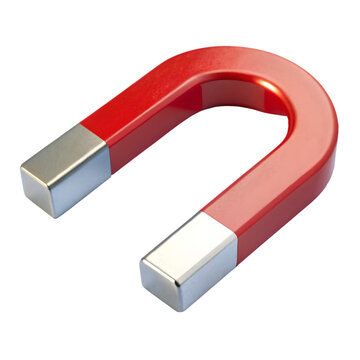 Magnet isolated on transparent background 
