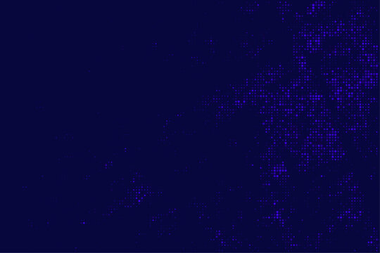 matrix style binary code digital falling numbers blue background	