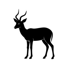 antelope vector silhouette