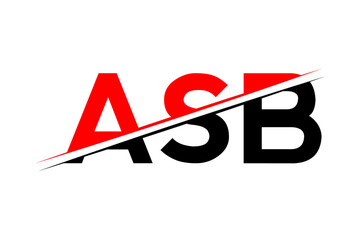 ASB Letter Initial Logo Design – Sleek Vector Illustration for Modern Branding & Professional Identity