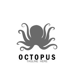 octopus  icon vector illustration template design