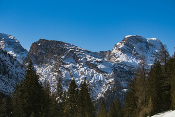 winter mountain landscape