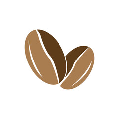 coffee bean icon vector