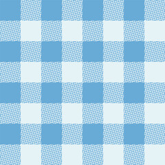 Summer Picnic checkered plaids. Seamless background for tablecloth, dress, skirt, napkin, or other. Vector illustration