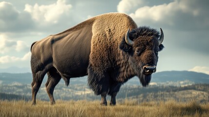Bison nature image