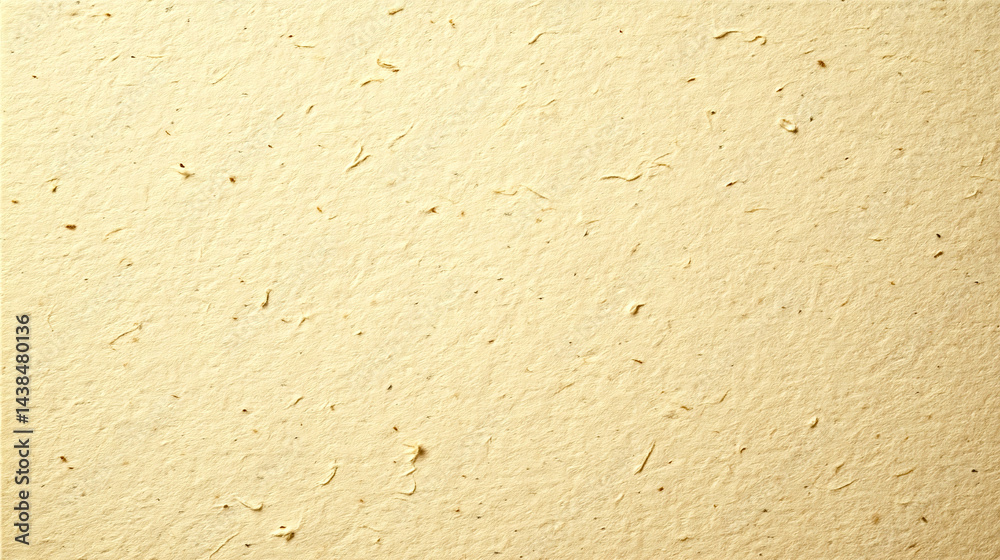 Poster close up of textured beige paper with natural fibers for artistic backgrounds : generative ai