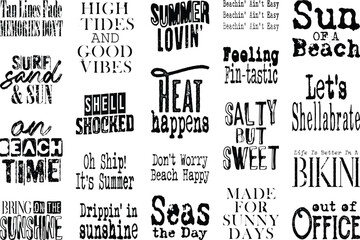 summer svg png Bundle, summer typography t-shirt design bundle, summer typewriter svg png, retro summer svg png, summer vector, illustration, line art, graphics, print 