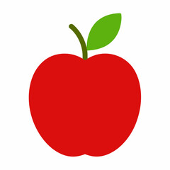 Food apple silhouette vector illustrator