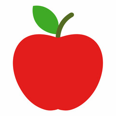 Food apple silhouette vector illustrator