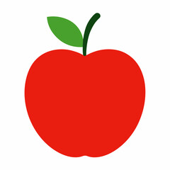 Food apple silhouette vector illustrator