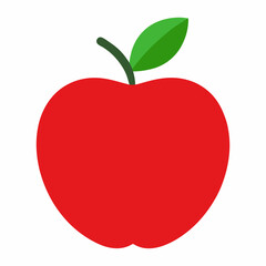 Food apple silhouette vector illustrator