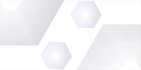 Fototapeta premium Abstract blue circle lines on white background. Geometric stripe line art design. Modern gradient lines pattern. vector illustration Futuristic technology concept.