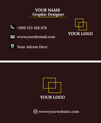 Business card design template, Clean professional business card template, visiting card, business card template.



