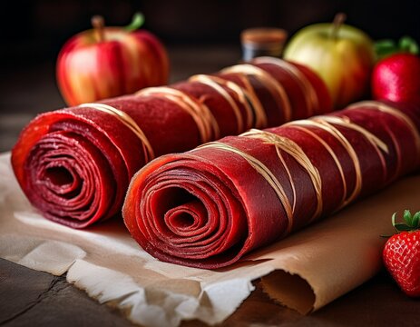 Fruchtleder als Snack-Geschenk