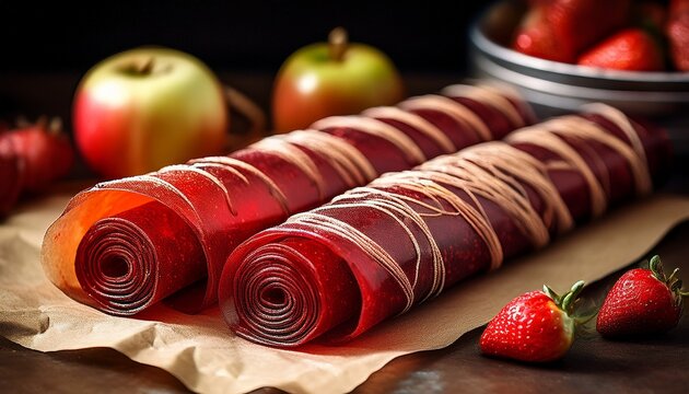 Fruchtleder als Snack-Geschenk